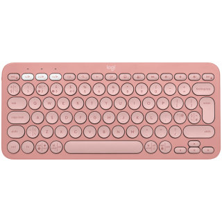 LOGITECH K380S Multi-Device Bluetooth Keyboard - TONAL ROSE - US INT'L