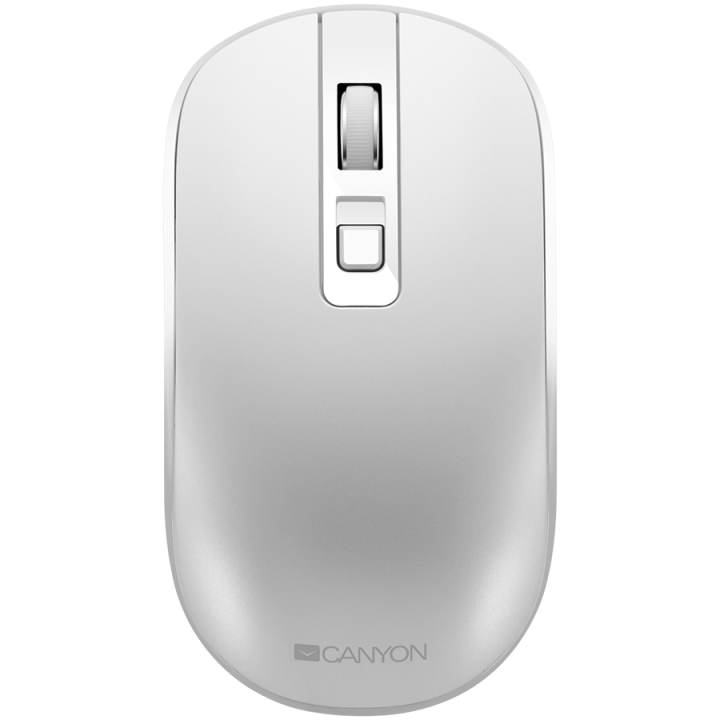 CANYON mouse MW-18 EU Wireless Charge Pearl White