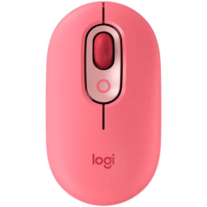 LOGITECH POP Mouse with emoji - ROSE - BT - EMEA28i-935 - FY25,TERRA