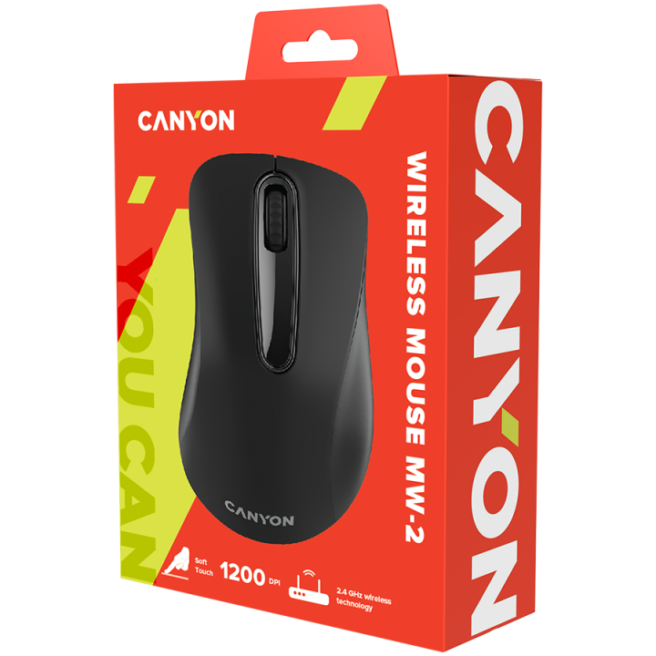 CANYON mouse MW2 Wireless Black