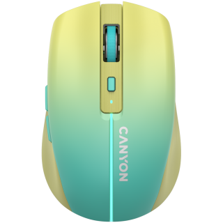 CANYON mouse MW-44 Wireless Charge Yellow Blue