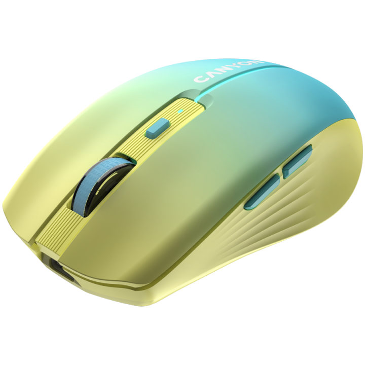 CANYON mouse MW-44 Wireless Charge Yellow Blue