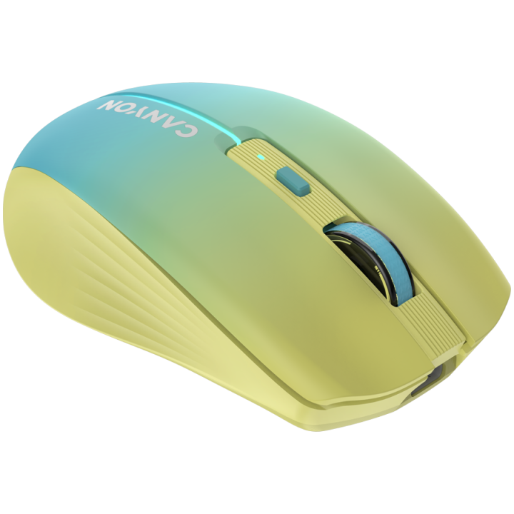 CANYON mouse MW-44 Wireless Charge Yellow Blue