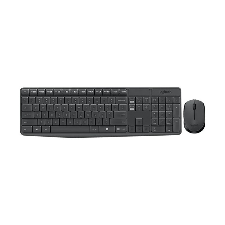 LOGITECH MK235 Wireless Combo - GREY - US INT'L