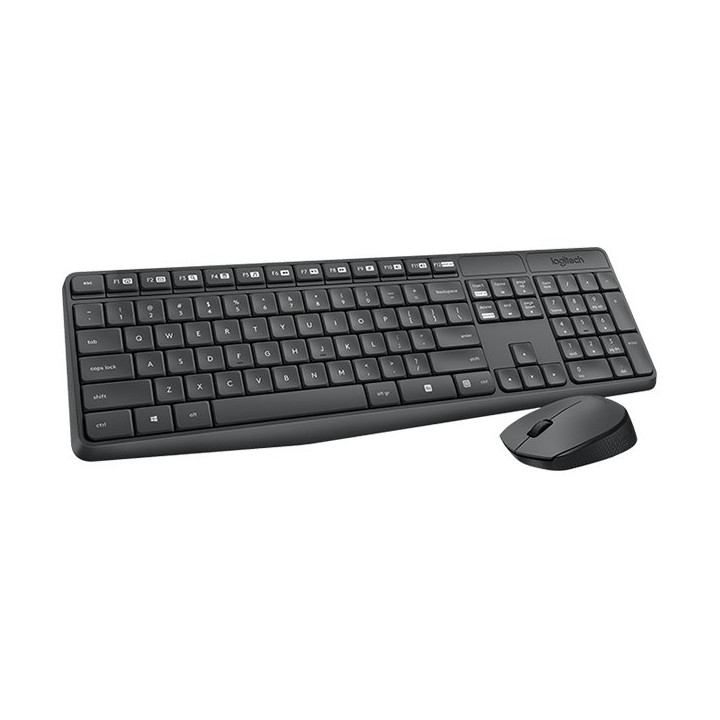 LOGITECH MK235 Wireless Combo - GREY - US INT'L