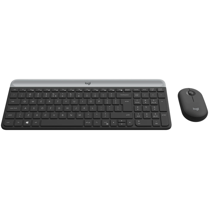 LOGITECH MK470 Slim Wireless Combo - GRAPHITE - US INT'L