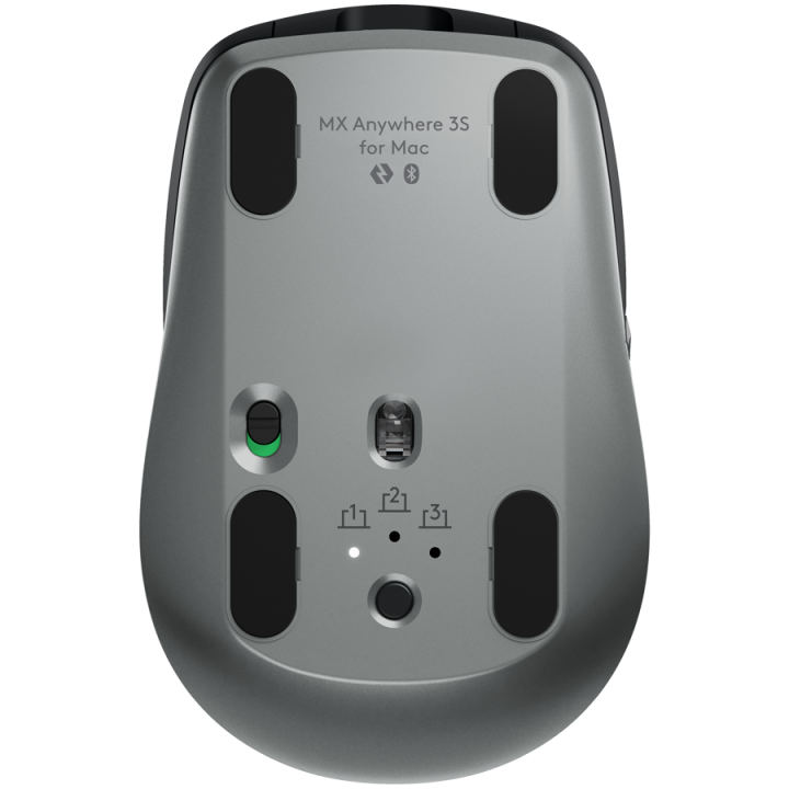 LOGITECH MX Anywhere 3S for Mac - SPACE GREY - BT - EMEA28-935