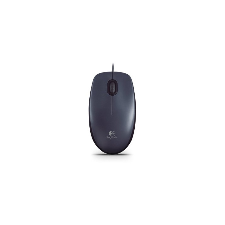 LOGITECH M90 Corded Mouse - GREY - USB - EWR2