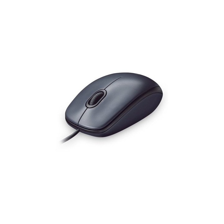 LOGITECH M90 Corded Mouse - GREY - USB - EWR2