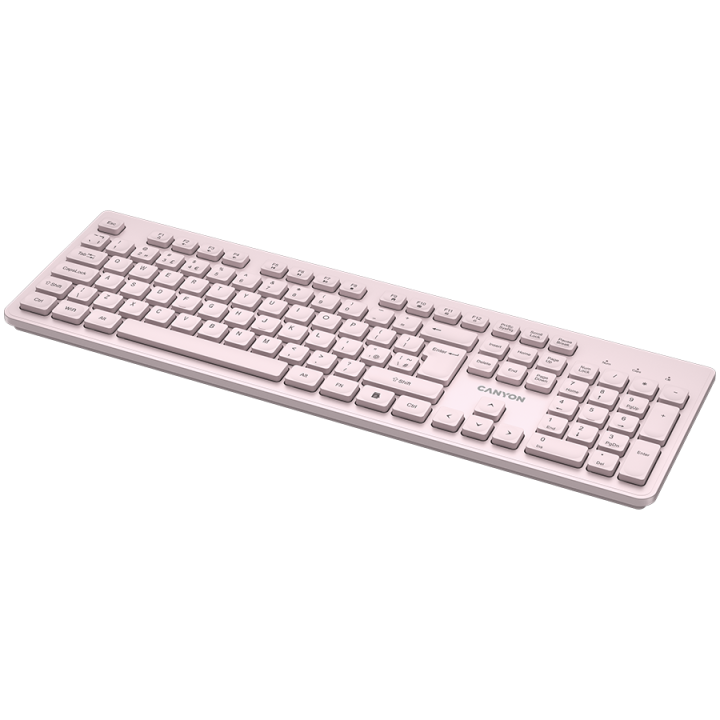 CANYON keyboard HKB-W01 UK/US AAA Wireless Beige