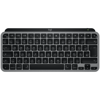 LOGITECH MX Keys Mini For Mac Minimalist Wireless Illuminated Keyboard - SPACE GREY - US INT'L - BT - EMEA28-935