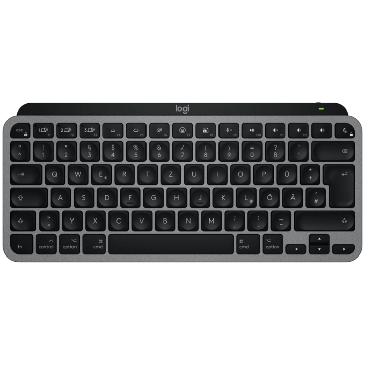 LOGITECH MX Keys Mini For Mac Minimalist Wireless Illuminated Keyboard - SPACE GREY - US INT'L - BT - EMEA28-935