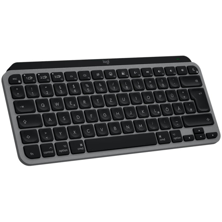 LOGITECH MX Keys Mini For Mac Minimalist Wireless Illuminated Keyboard - SPACE GREY - US INT'L - BT - EMEA28-935