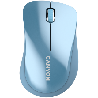 CANYON MW-11, 2.4 GHz Wireless mouse ,with 3 buttons, DPI 1200, Battery:AAA*2pcs ,Blue67*109*38mm 0.063kg