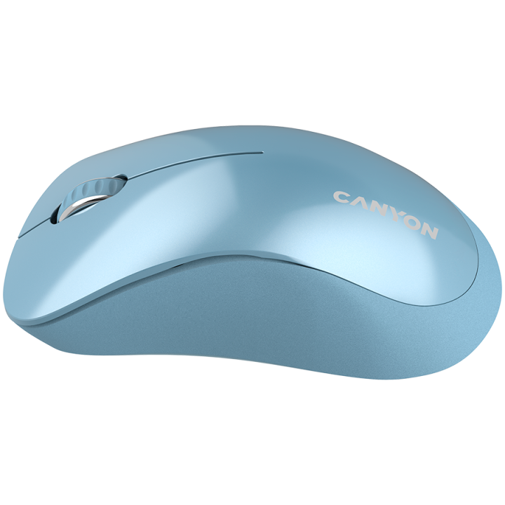 CANYON MW-11, 2.4 GHz Wireless mouse ,with 3 buttons, DPI 1200, Battery:AAA*2pcs ,Blue67*109*38mm 0.063kg