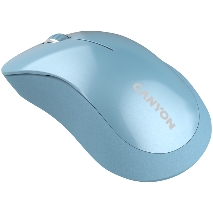 CANYON MW-11, 2.4 GHz Wireless mouse ,with 3 buttons, DPI 1200, Battery:AAA*2pcs ,Blue67*109*38mm 0.063kg