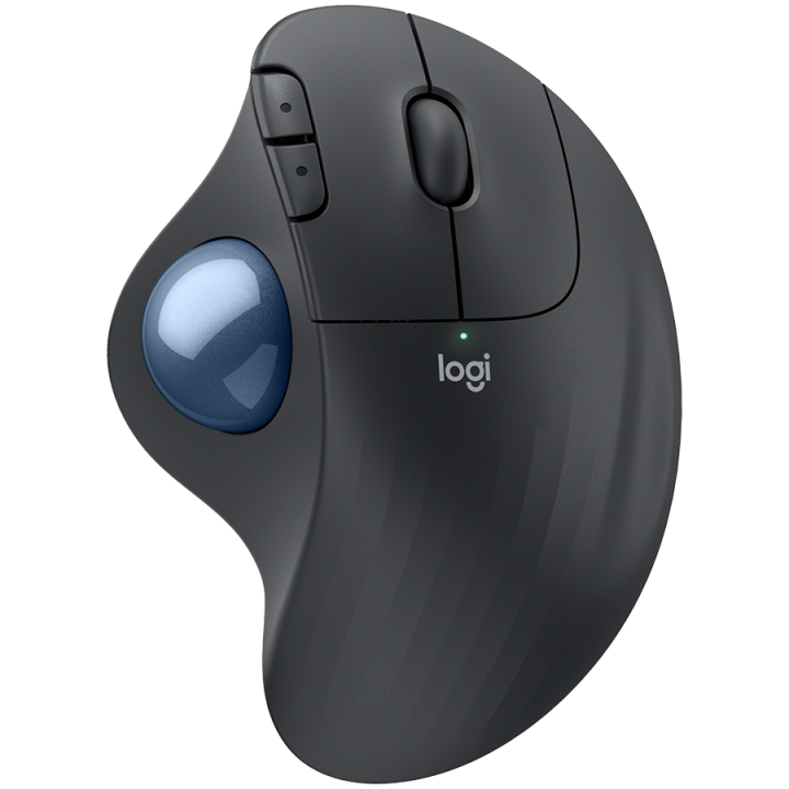 LOGITECH ERGO M575S Wireless Trackball - GRAPHITE+BLUE BALL - BT - EMEA28-935