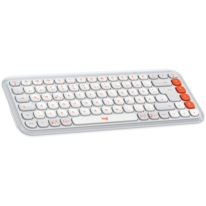 LOGITECH POP ICON COMBO - OFF WHITE - US INT'L - BT - INTNL-973