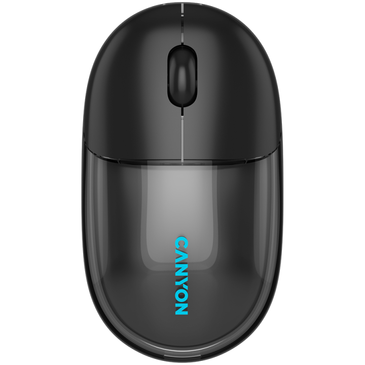 CANYON mouse OnClick 24 BT/ Wireless Transparent/Black