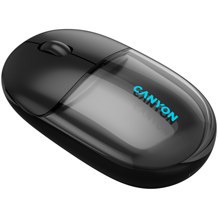 CANYON mouse OnClick 24 BT/ Wireless Transparent/Black