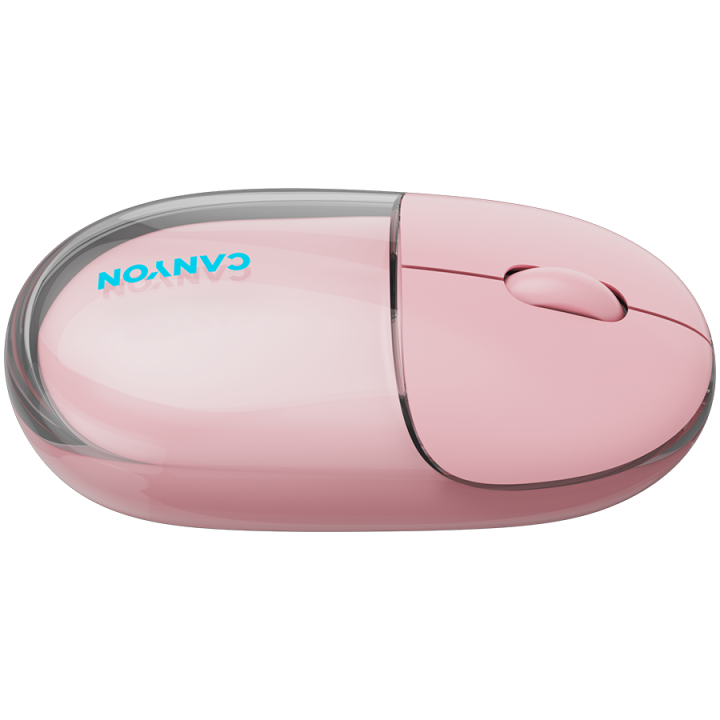 CANYON mouse OnClick 24 BT/ Wireless Transparent/Pink