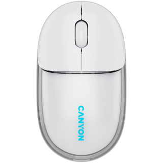 CANYON mouse OnClick 24 BT/ Wireless Transparent/White