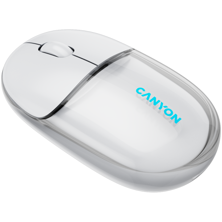 CANYON mouse OnClick 24 BT/ Wireless Transparent/White