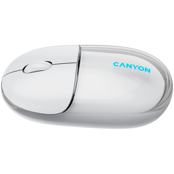 CANYON mouse OnClick 24 BT/ Wireless Transparent/White