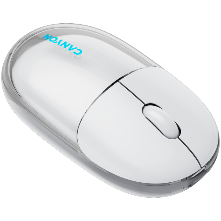 CANYON mouse OnClick 24 BT/ Wireless Transparent/White