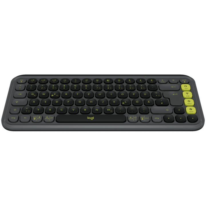 LOGITECH POP ICON KEYS - GRAPHITE - US INT'L - BT - INTNL-973