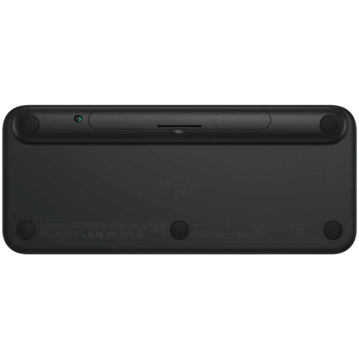 LOGITECH POP ICON KEYS - GRAPHITE - US INT'L - BT - INTNL-973