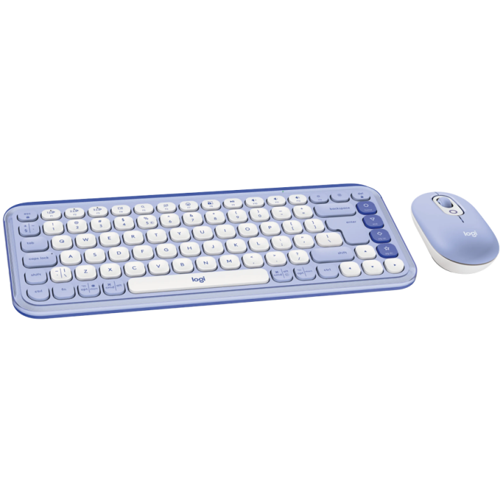 LOGITECH POP ICON COMBO - LILAC - US INT'L - BT - INTNL-973