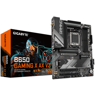 GIGABYTE MB B650 GAMING X AX V2 (AM5. 4xDDR5 128, 1x PCI-E 4.0 x16x16, 2x PCI-E 3.0 x16x1, 4x SATA, 3x M.2 PCIe 4.0, 3x USB Gen1