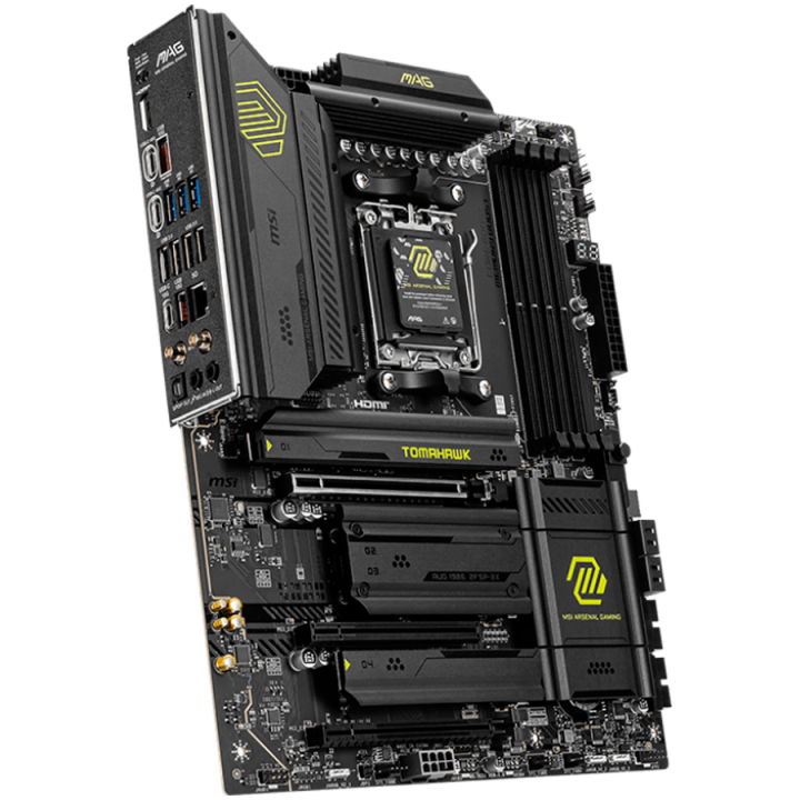 MSI Main Board MAG X870 TOMAHAWK WIFI, AM5,4xDDR5,3xPCI-Ex16,4xM.2,4xSATA3,2xUSB4,1xUSB 3.2 Gen2x2,3xUSB3.2