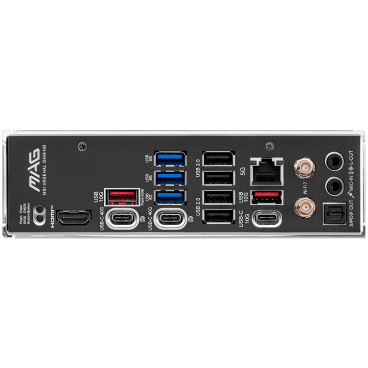 MSI Main Board MAG X870 TOMAHAWK WIFI, AM5,4xDDR5,3xPCI-Ex16,4xM.2,4xSATA3,2xUSB4,1xUSB 3.2 Gen2x2,3xUSB3.2