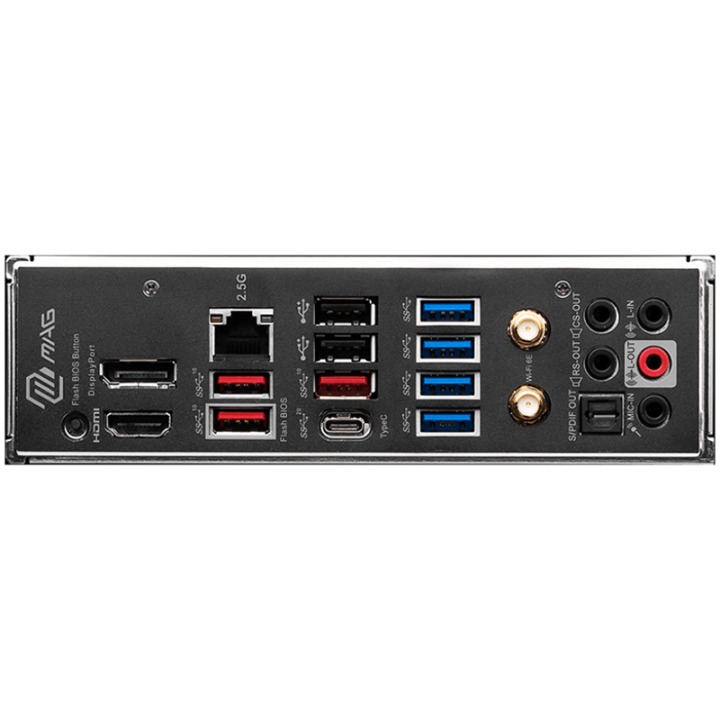 MSI Main Board Desktop MAG B650 TOMAHAWK WIFI (AM5,4x DDR5,HDMI,DP,2x PCI-E x16,1x PCI-E x1,3xM.2,6xSATA 6G,6x USB 2.0,6x USB 3.