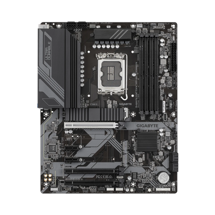 GIGABYTE Mainboard Desktop Z790 D (LGA1700, 4xDDR5, 1xDP, 1xHDMI, 3xPCIe x16 5.0, 2xPCIe x1, 3xM.2, 4xSATA, 2.5GLAN) ATX