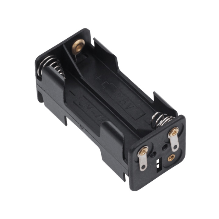 SUPORT BATERIE 4XAA PATRAT