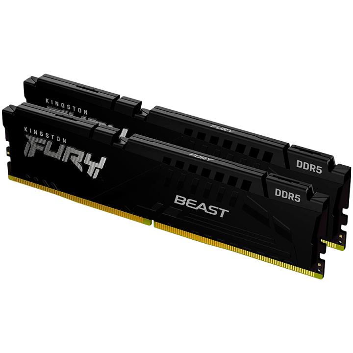 Kingston DRAM 64GB 6000MT/s DDR5 CL36 DIMM (Kit of 2) FURY Beast Black EXPO