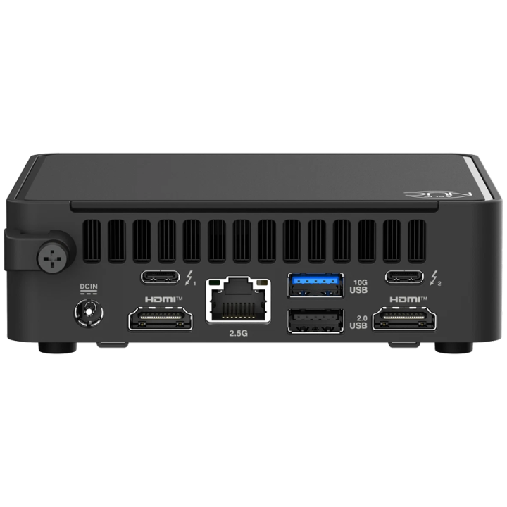 ASUS NUC 15 PRO/RNUC15CRKU500002/Ultra 5 225H 28W/Intel Arc graphics/no RAM/no Storage/Intel Wi-Fi 7 BE201/USB Total - 7/4 USB T