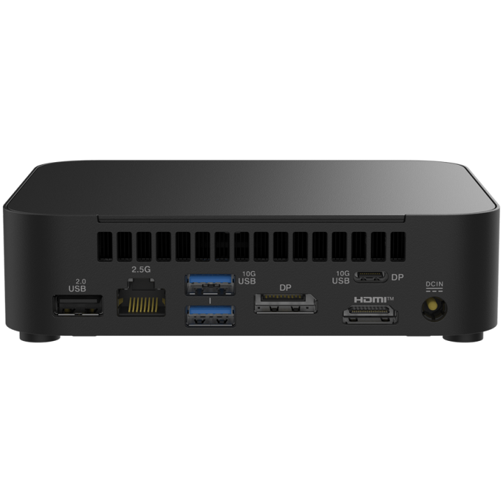 ASUS NUC 14 Essential/RNUC14MNK1500002/N150 Processor/1xDDR5-4800 SO-DIMM/5xUSB Type-A/2xUSB Type-C/3.5mm jack/ M.2 22x80 NVMe a