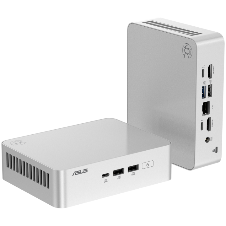 ASUS NUC 15pro+/RNUC15CRSU700002/Intel Ultra 7 255H/Intel Arc graphics/no Storage/no RAM/Intel Wi-Fi 7 BE201/no OS/EU Cord/Kit(L