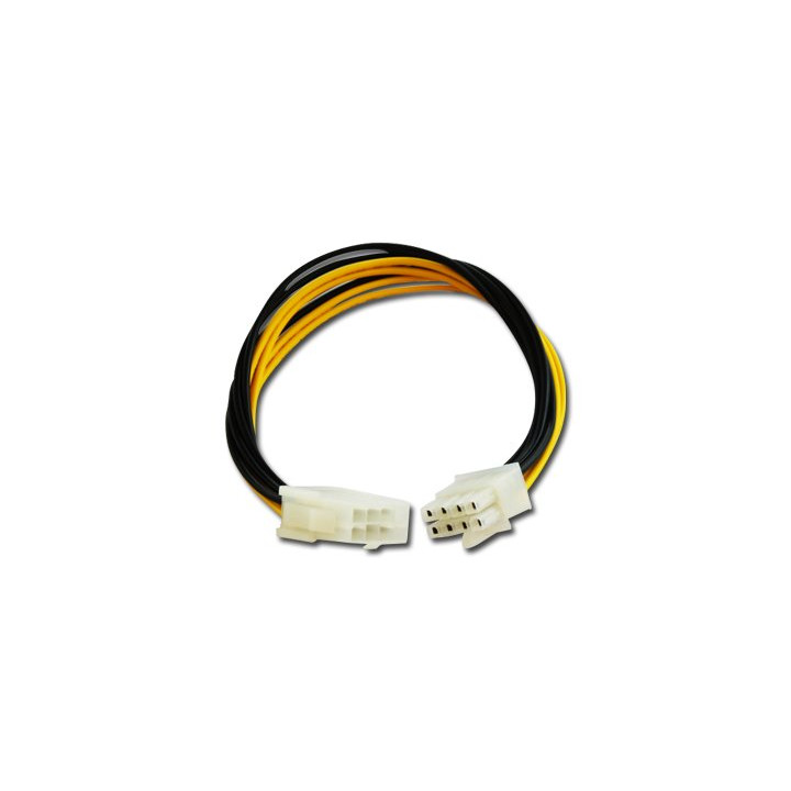 SUPERMICRO 12V Power Connector Extension Cable, 8-pin to 8-pin, 20cm, Pb-free, Retail