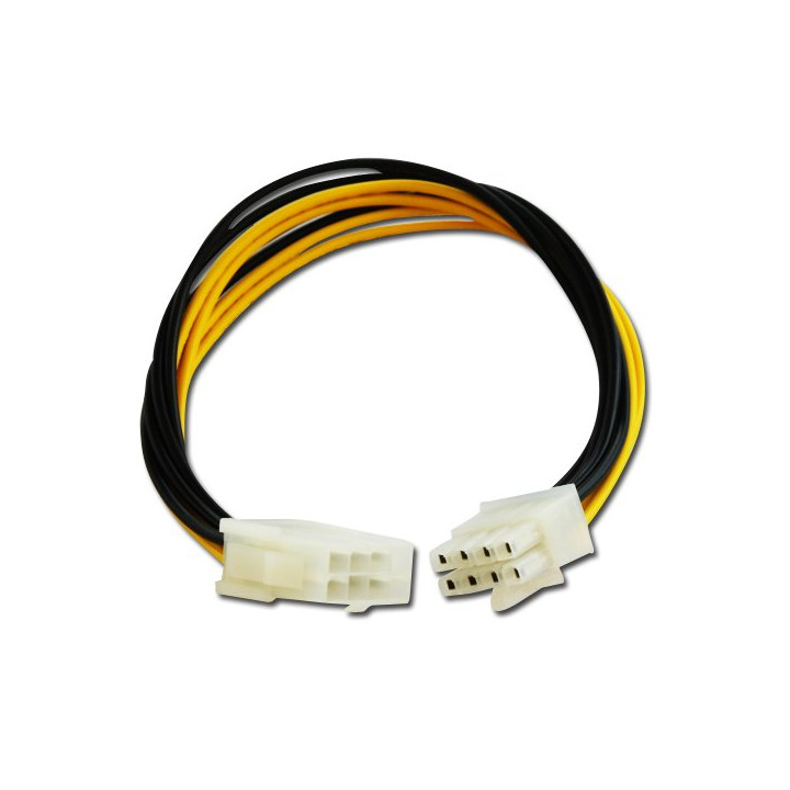 SUPERMICRO 12V Power Connector Extension Cable, 8-pin to 8-pin, 20cm, Pb-free, Retail