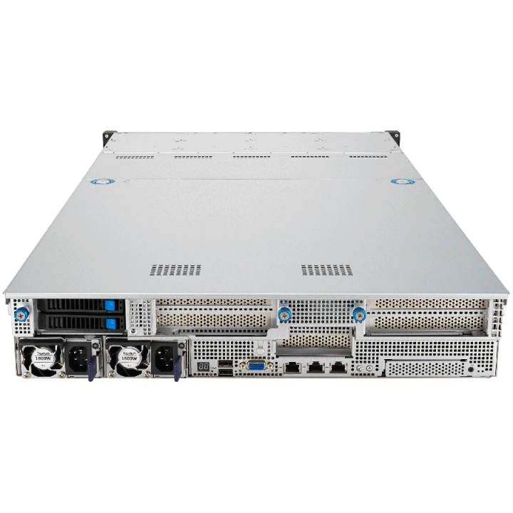 Asus RS521A-E12-RS12U AMD EPYC 9005 single-processor 2U server supports up to 24 DIMM, 12 NVMe, 5xPCIe 5.0 slots, 2xM.2, OCP 3.0