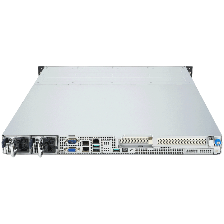 ASUS RS300-E12-RS4/450W 1U server barebone, UP, 4x3.5” Hot-Swap HDD Bays, 4 DIMM slots, 2 x 1Gb I210AT, 1 x Mgmt LAN, 1+1 Redund