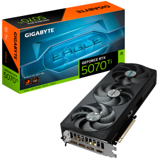 GIGABYTE Video Card NVidia GeForce RTX 5070 Ti EAGLE OC SFF 16G, 16GB GDDR7, PCI-E 5.0, 3xDP, 1xHDMI