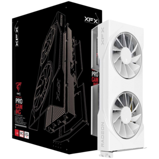 XFX Swift AMD Radeon RX 9060 XT OC White 8GB GDDR6 128-bit HDMI 2x DP