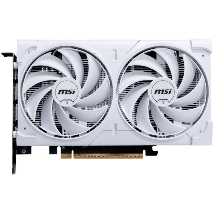 MSI Video Card NVIDIA GeForce RTX 5060 8G VENTUS 2X OC WHITE, 8GB GDDR7, 128-bit, 2535 MHz Boost, 3840 CUDA Cores, PCIe 5.0 (x8)