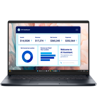 Dell Pro 14 Plus,14"FHD+(1920x1200)300nits 45% NTSC,Intel Core Ultra 5 236V(40 TOPS NPU 8cores/4.7GHz)vPro,16GB(onboard)8533MT/s